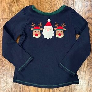 Mudpie boys Christmas shirt, size Large / 4T-5T